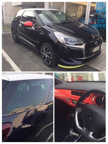 DS3 INES DE LA FRESSANGE展示します！